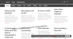 Desktop Screenshot of csd-frankfurt.de